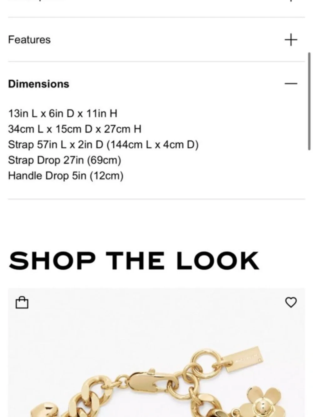 Marc Jacobs The Leather Medium Tote Bag